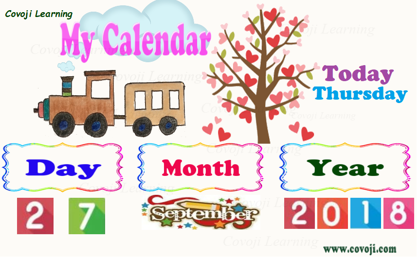 Developing Calendar Skills For Kids | Covoji Learning