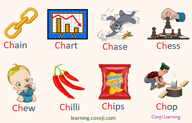 Words That Start With Ch For Kindergarten