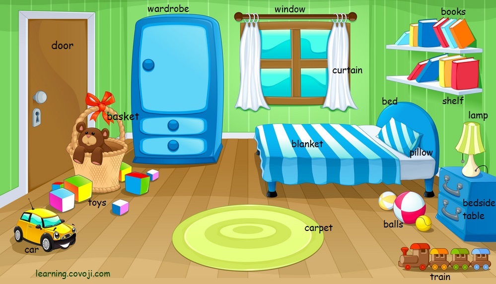 My Bedroom Covoji Learning