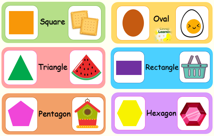 hexagon shaped objects for kids