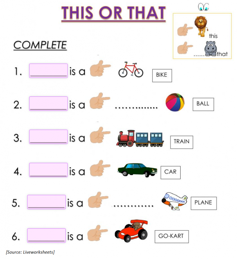 This and That | Covoji Learning